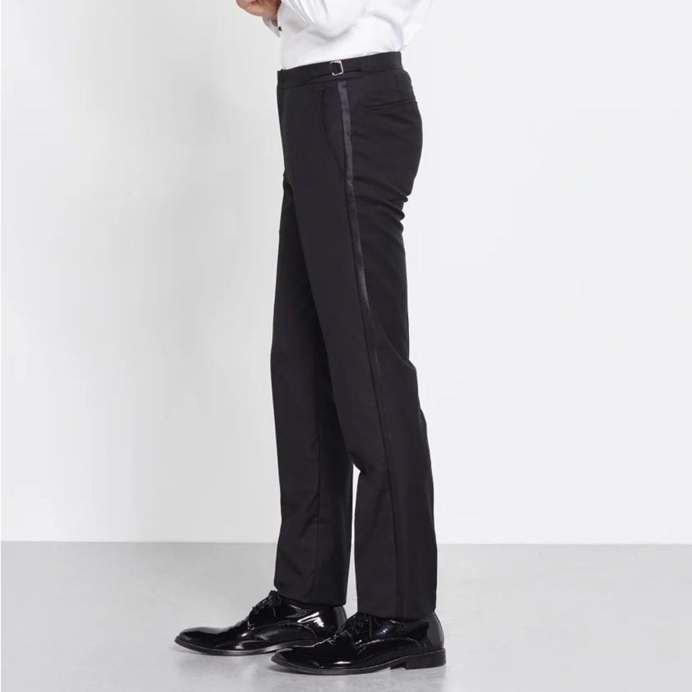 BLK TUX Notch Lapel tuxedo pant